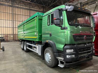 Грузовой автотранспорт - HOWO Cамосвальный сельхозник (зерновоз)