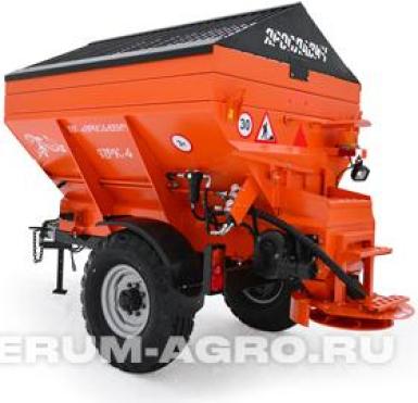 Прицепы для с/х техники - ЯРОСЛАВИЧ ПРК-5 Полуприцеп тракторный пескоразбрасыватель 