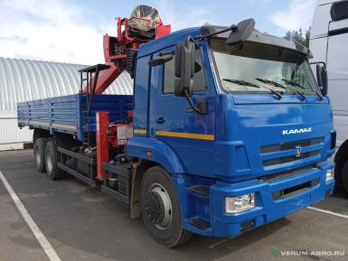 Грузовой автотранспорт - КАМАЗ 65117-4010-48 Бортовой с КМУ HORYONG HRS 216