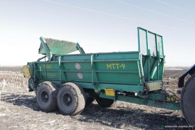 Разбрасыватели удобрений - БОБРУЙСКАГРОМАШ МТТ-9 разбрасыватель органических удобрений