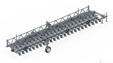Сеялки - AGROECO СМС 2445 (пальчиковые прикатывающие катки )