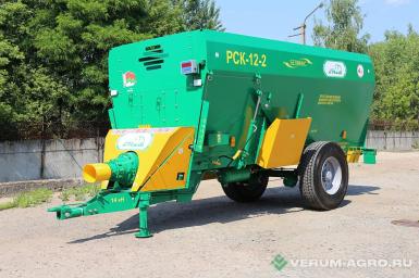 Кормораздатчики-смесители - БОБРУЙСКАГРОМАШ Измельчитель-смеситель-раздатчик кормов  ИСРВ-12-1  с автономной маслостанцией