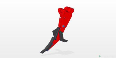 Запчасти - Зуб в сборе 050.507.01.07.0.00 СБ