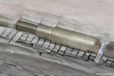 Запчасти - Ось шкива(ролика) натяжного Дон-1500Б, АКРОС, Вектор