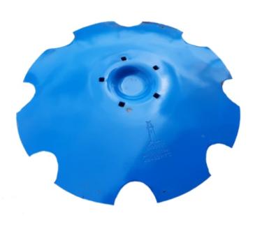 Запчасти - Диск бороны 645х6 зубчатый (5 отв) 34910031 Lemken Rubin 10 (МК)