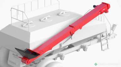 Запчасти - Транспортер для бункера ПБ-10-1-6 с манипулятором 