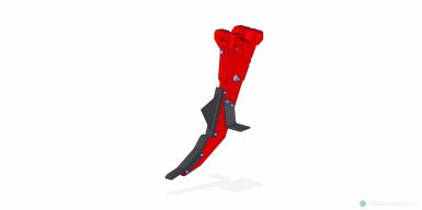 Запчасти - Зуб в сборе 050.508.01.07.0.00 СБ