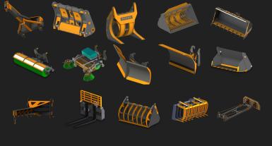 Запчасти - Ковш просеивающий трактора