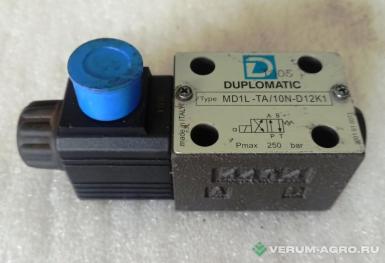 Запчасти - MD1L-TA/10N-D12K1 Гидрораспределитель Duplomatic 