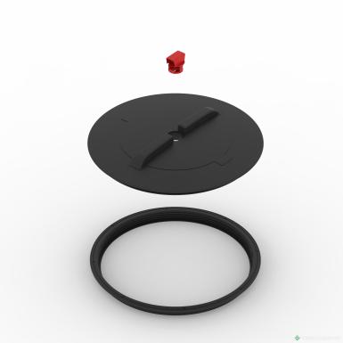 Запчасти - Фланцевая крышка 620мм