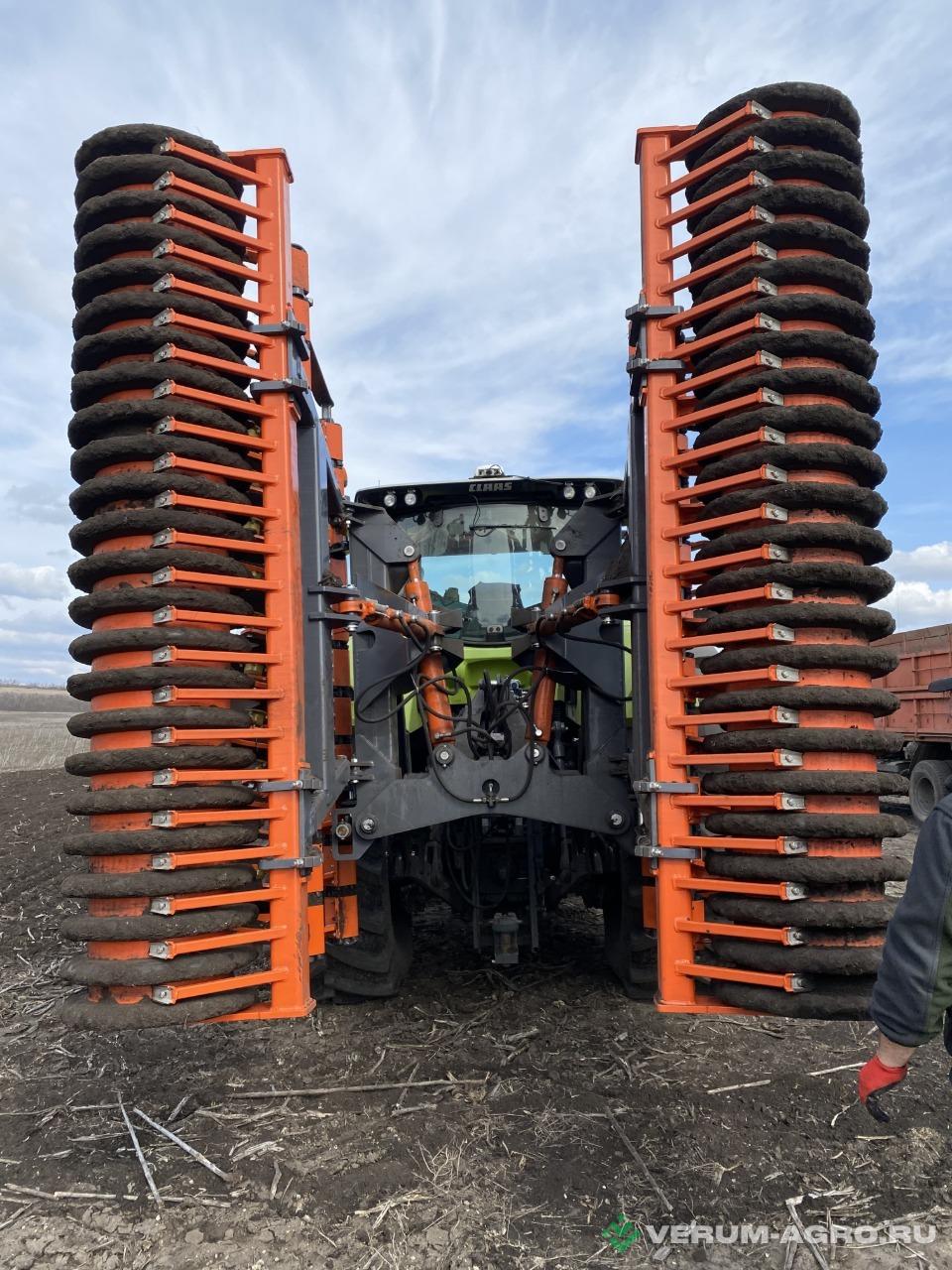 Прочее - ЗМС-ТЕХНОЛОДЖИ Борона двухрядная дисковая универсальная  6 м