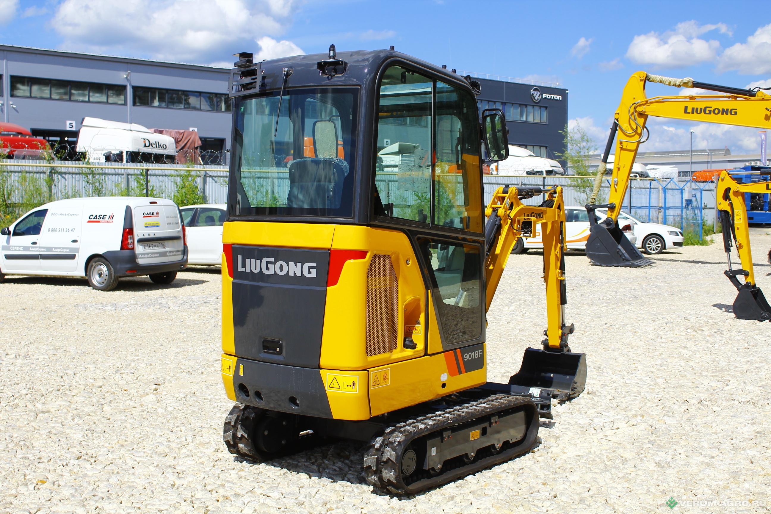 Экскаваторы - LIUGONG CLG9018F Мини-экскаватор