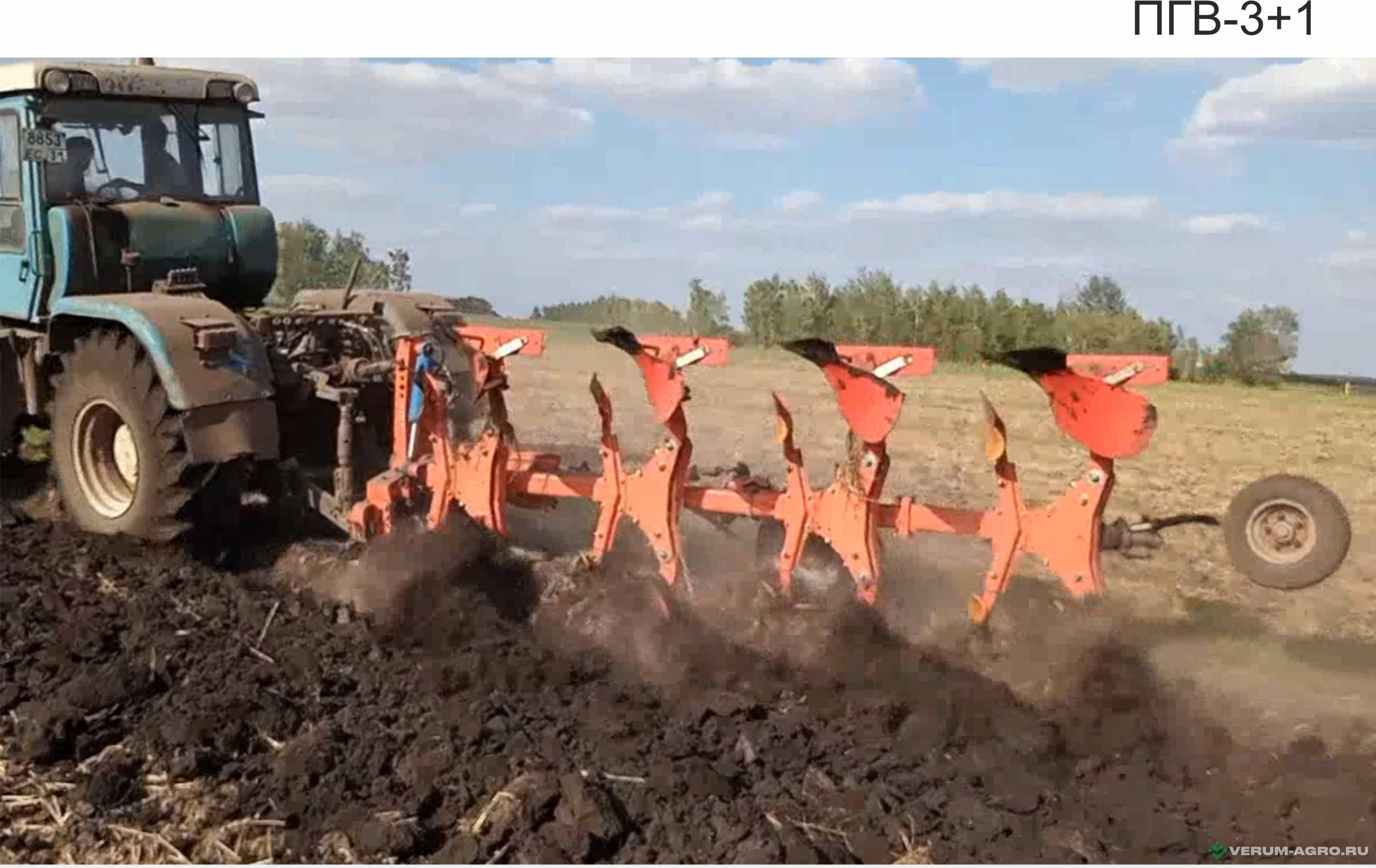 Плуги и глубокорыхлители - БЕЛАГРОМАШ Плуг ПГВ-3
