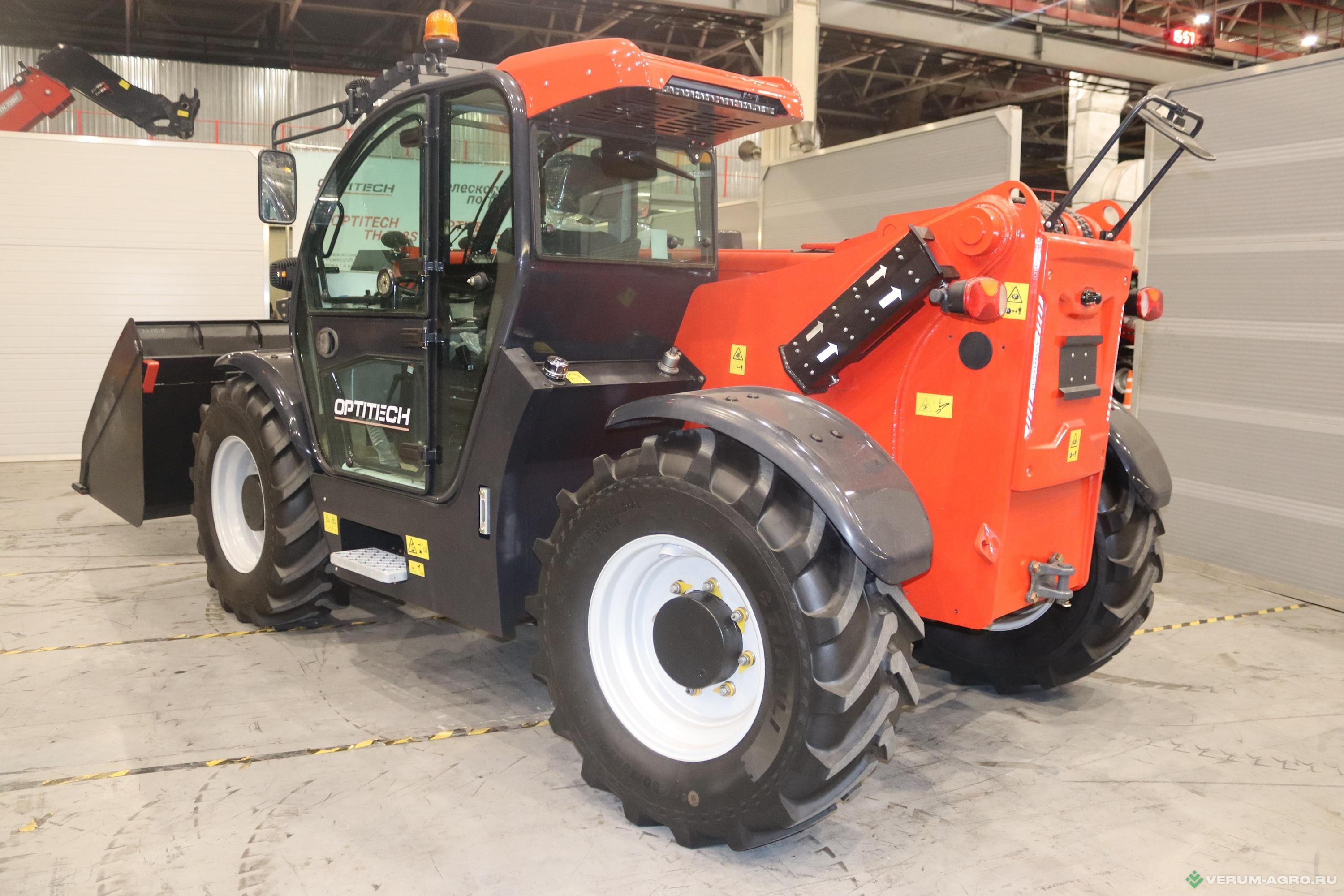 Телескопические погрузчики - OPTITECH TH 738H 