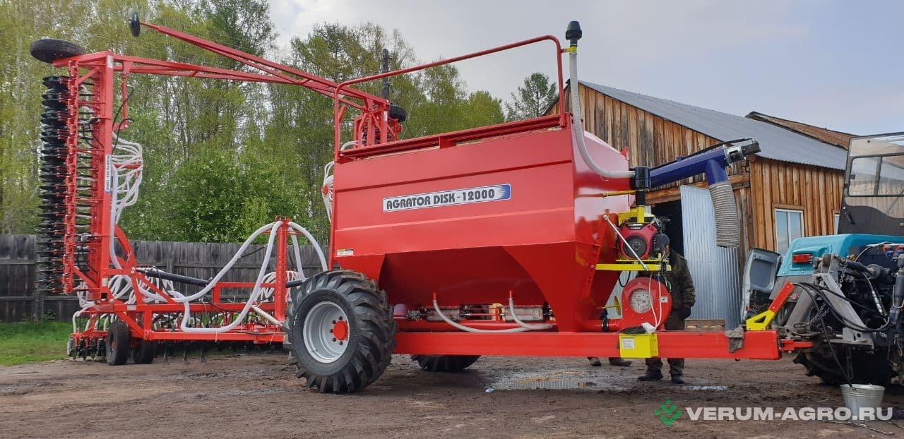 Сеялки - ПК-АГРОМАСТЕР AGRATOR DISK 12000 пневматический посевной комплекс, дисковый сошник