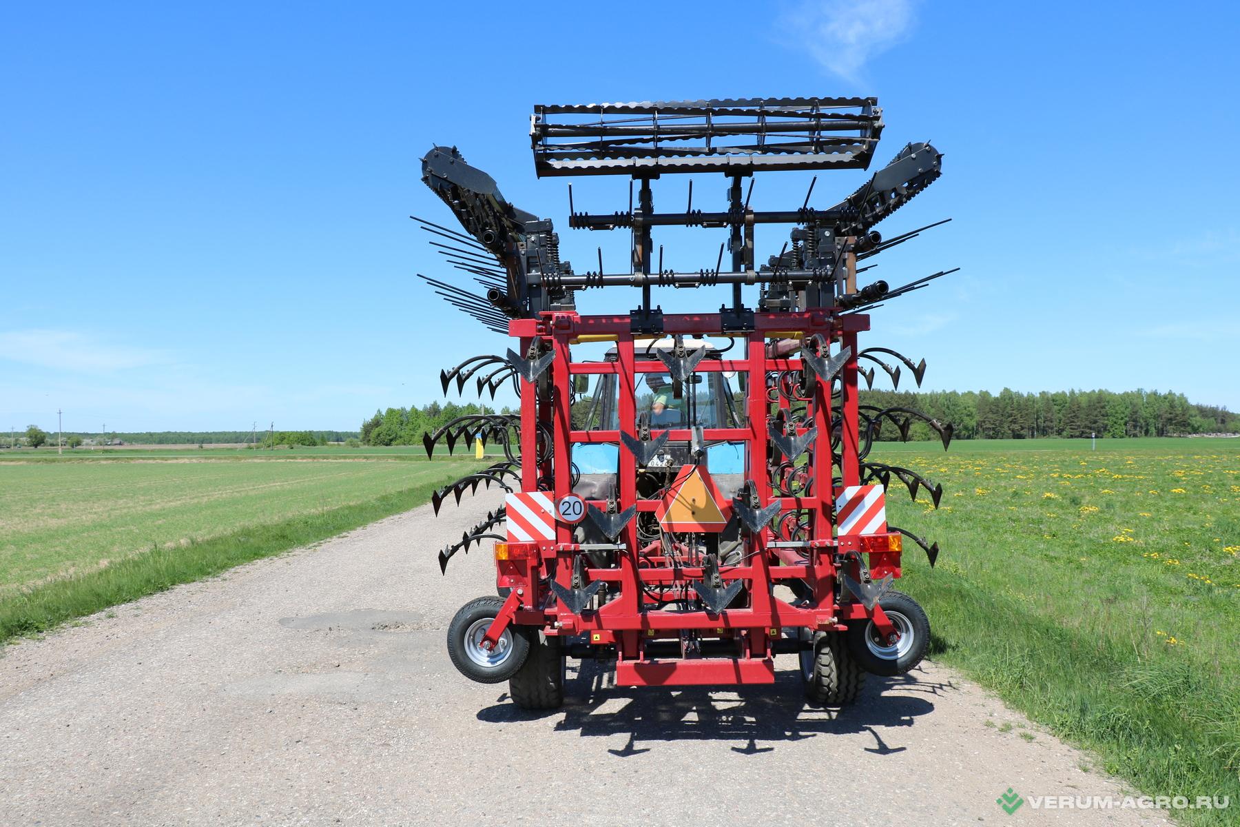 Культиваторы - ТЕХМАШ Культиватор КПМ-8 Евро с пружинно-катковой приставкой