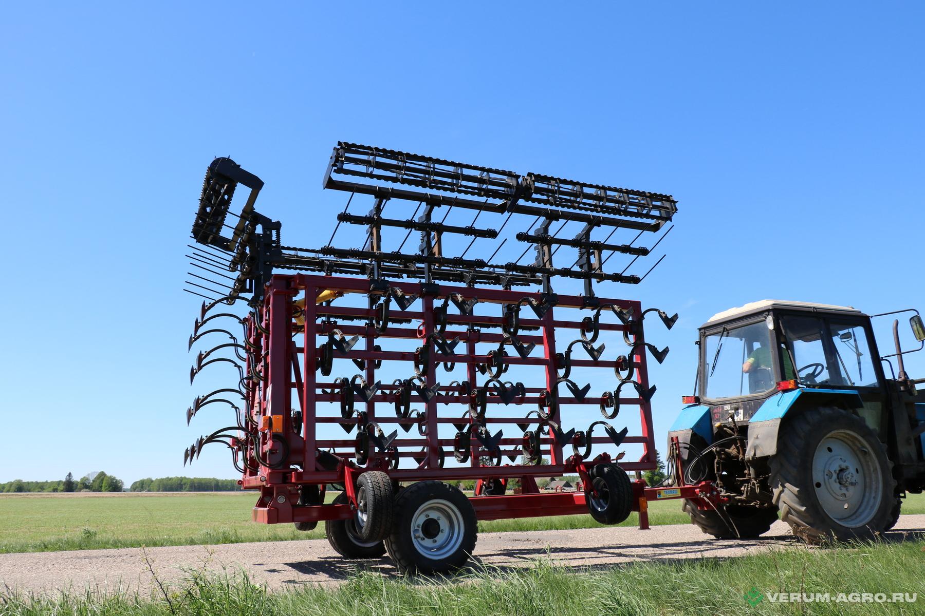 Культиваторы - ТЕХМАШ Культиватор КПМ-8 Евро с пружинно-катковой приставкой