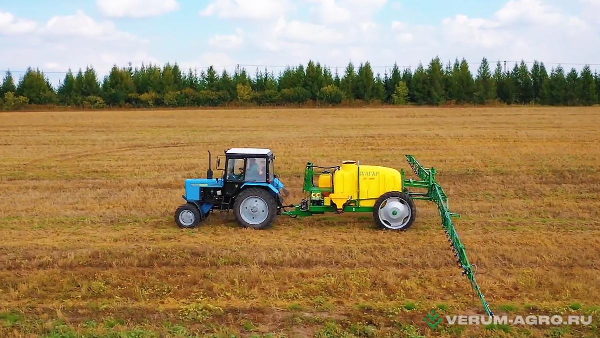 Опрыскиватели прицепные - КАЗАНЬСЕЛЬМАШ ОП-3000-21,6 Булгар прицепной опрыскиватель, полная гидравлика