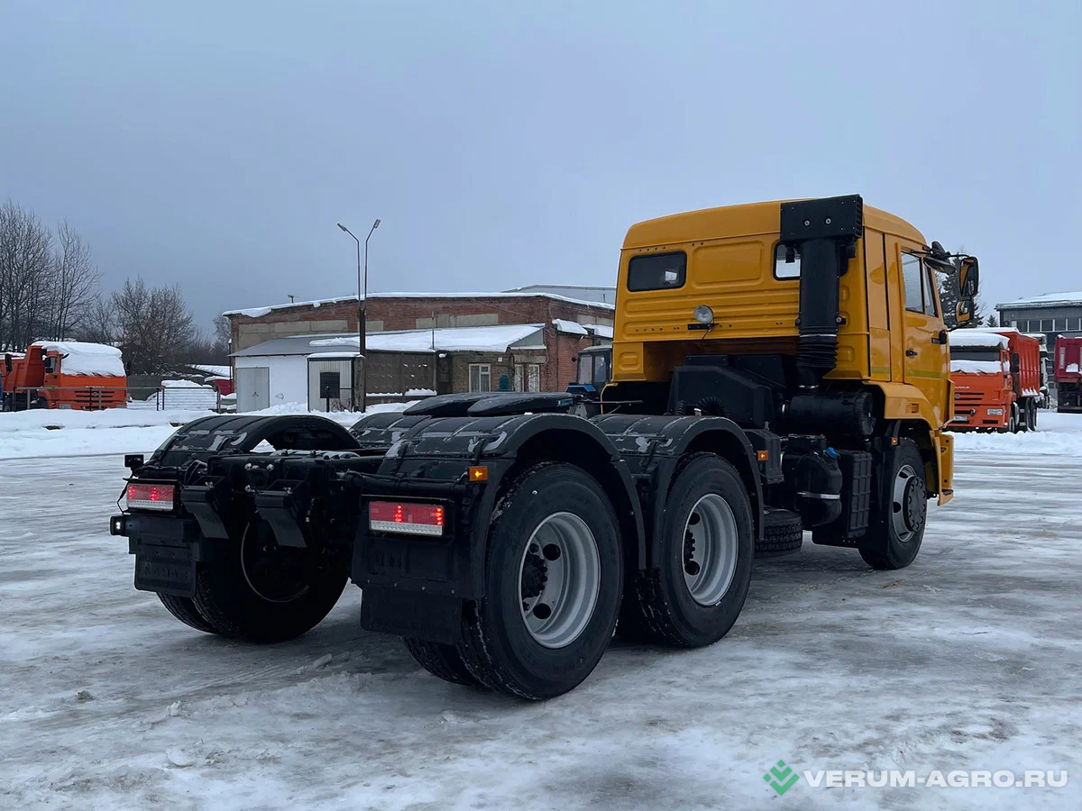 Грузовой автотранспорт - КАМАЗ 65116-7010-56, тягач 6х4, высота ССУ 1300 мм, рестайлинг-2, электропакет, кондиционер