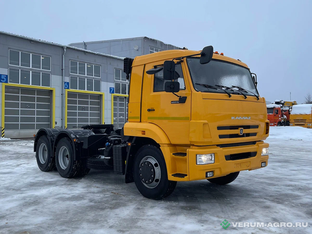 Грузовой автотранспорт - КАМАЗ 65116-7010-56, тягач 6х4, высота ССУ 1300 мм, рестайлинг-2, электропакет, кондиционер