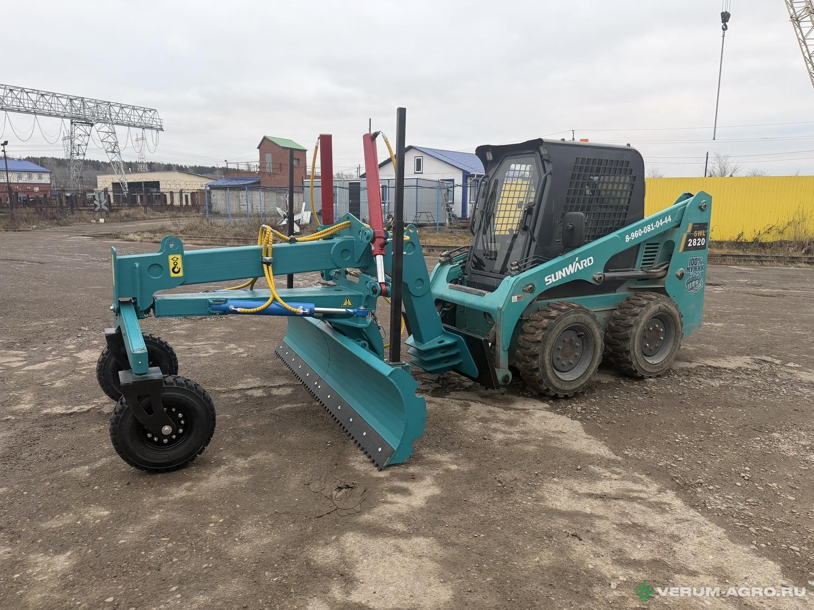 Прочее - HANMA Грейдер на мини погрузчик 2 м