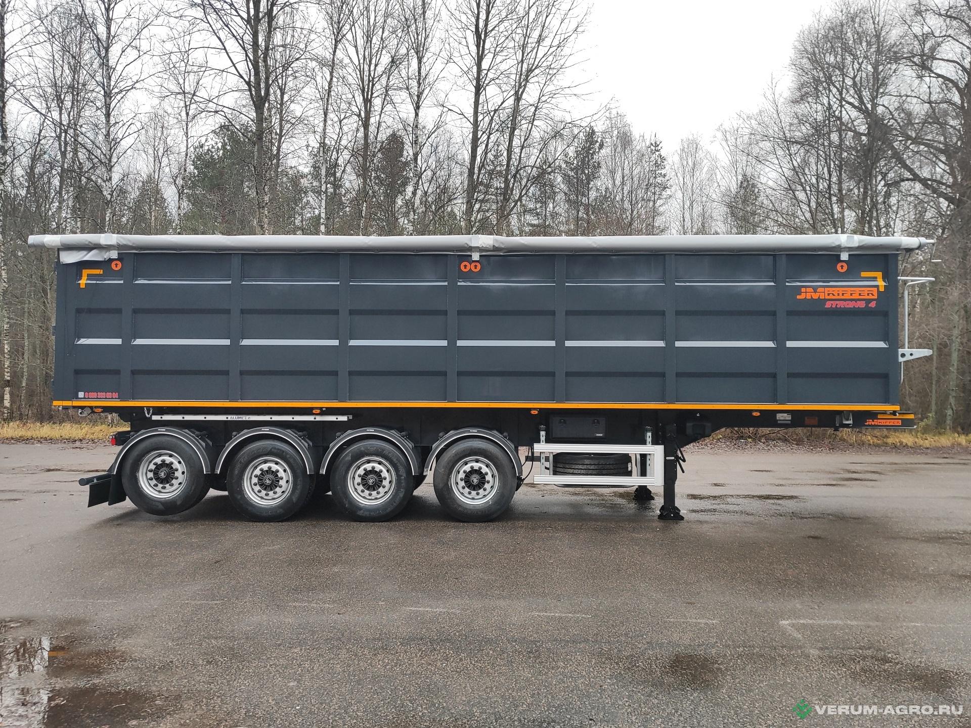 Полуприцепы - JM KIPPER Полуприцеп стальной самосвальный | 50 м3 