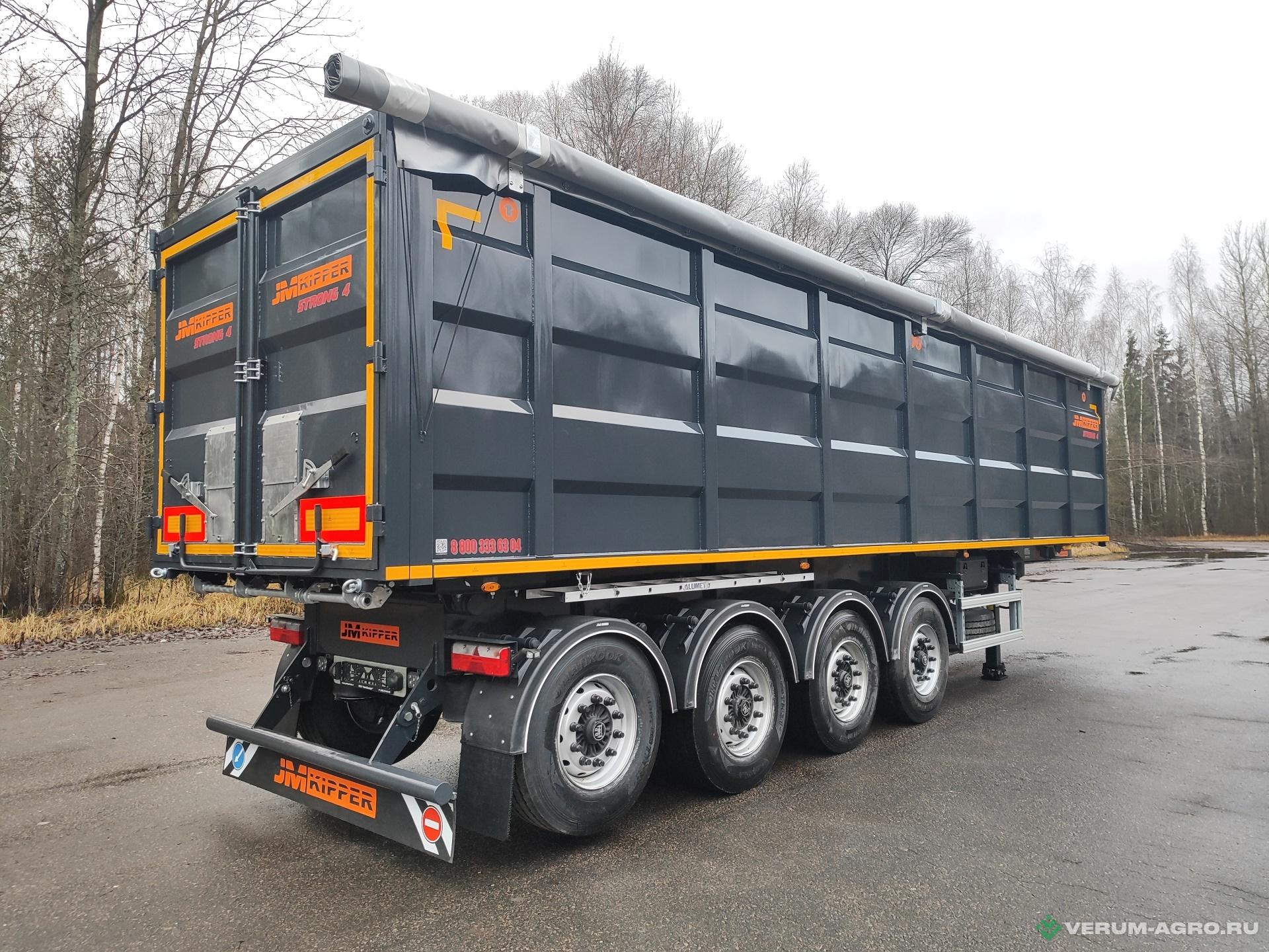 Полуприцепы - JM KIPPER Полуприцеп стальной самосвальный | 50 м3 