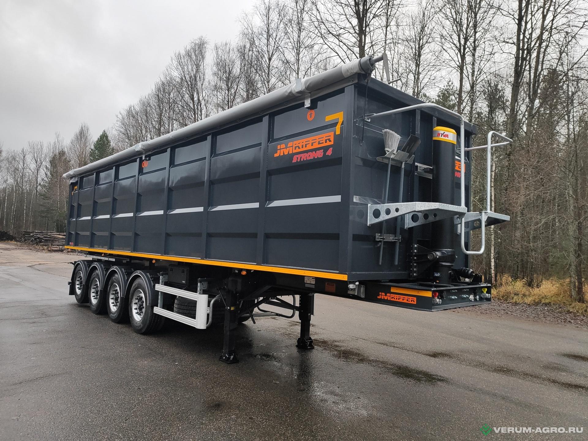 Полуприцепы - JM KIPPER Полуприцеп стальной самосвальный | 50 м3 