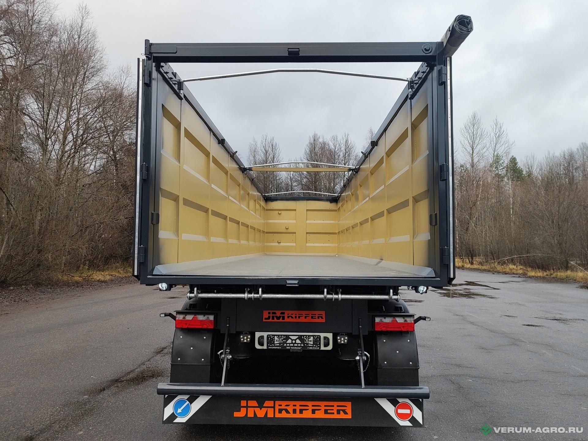 Полуприцепы - JM KIPPER Полуприцеп стальной самосвальный | 50 м3 