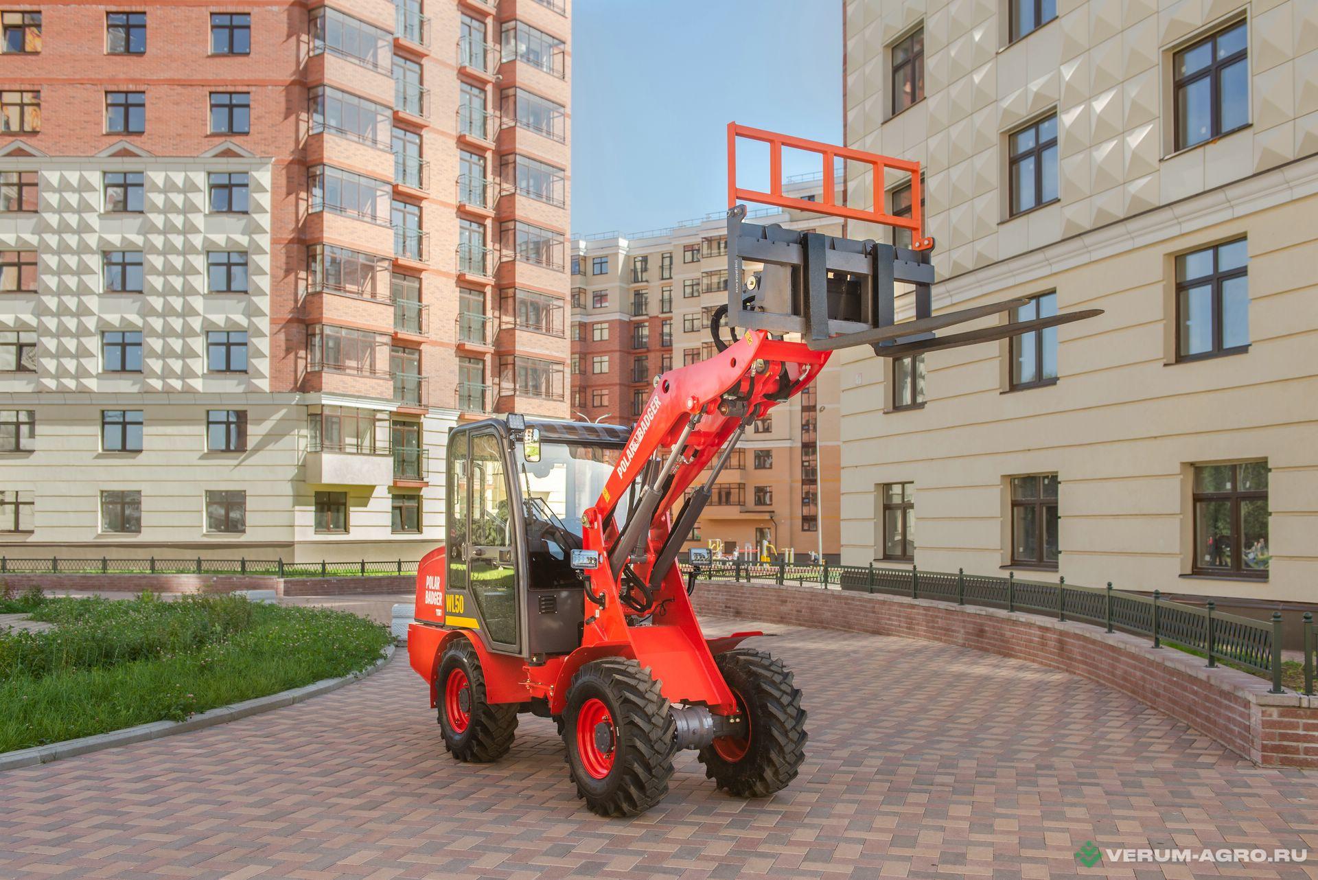 Мини-погрузчики - POLAR BADGER WL50 