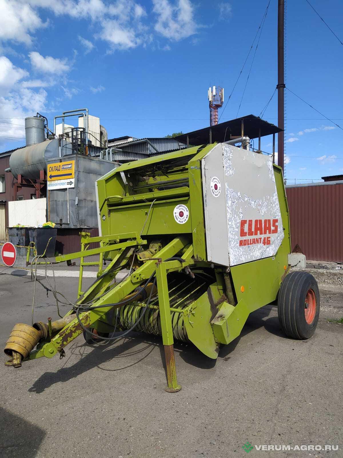 Пресс-подборщики - CLAAS Rollant 46 