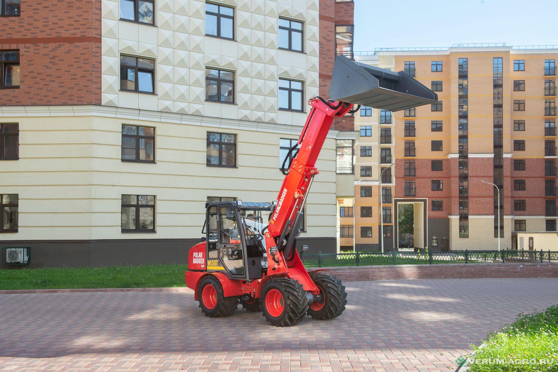 Телескопические погрузчики - POLAR BADGER WL 50T 