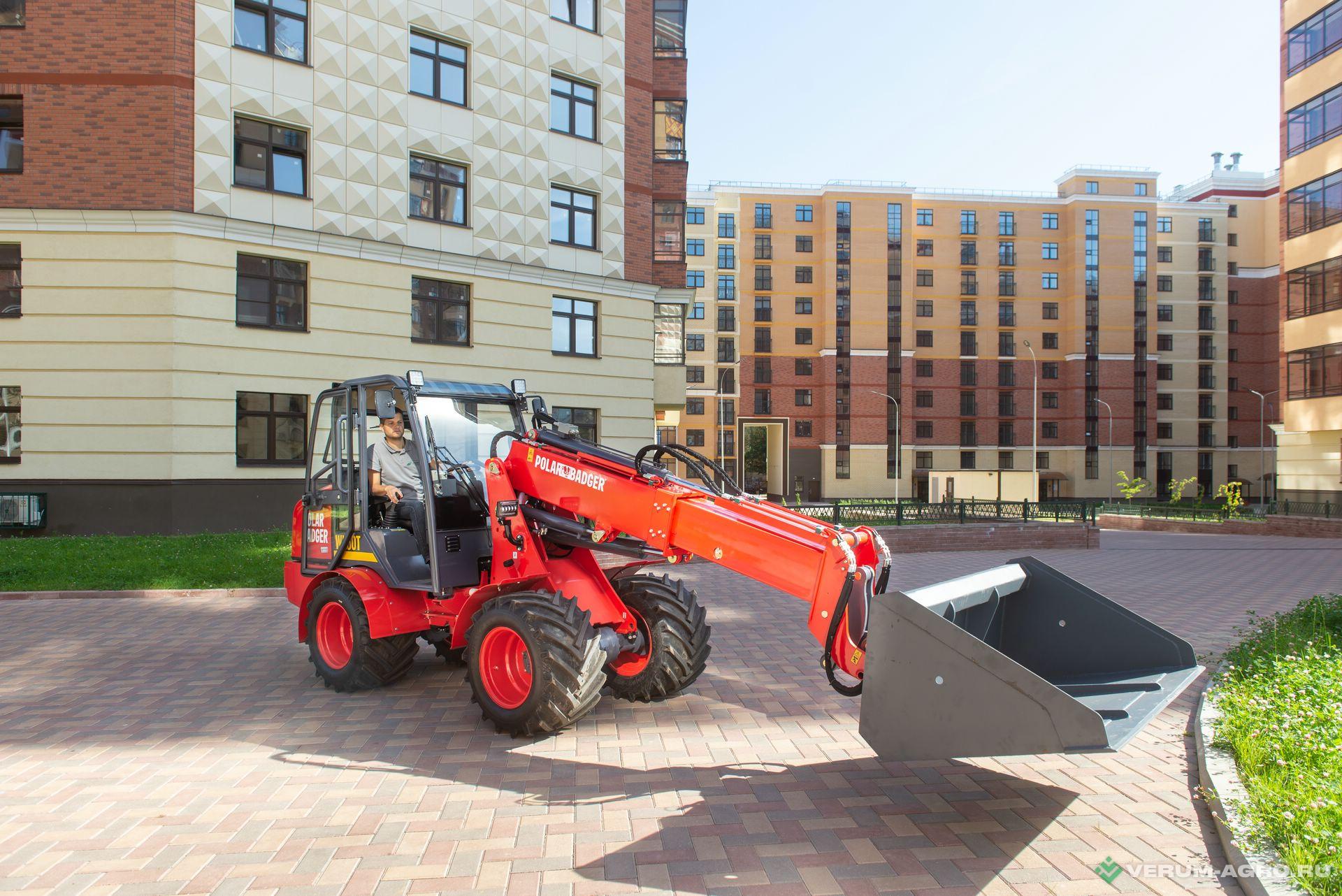 Телескопические погрузчики - POLAR BADGER WL 50T 