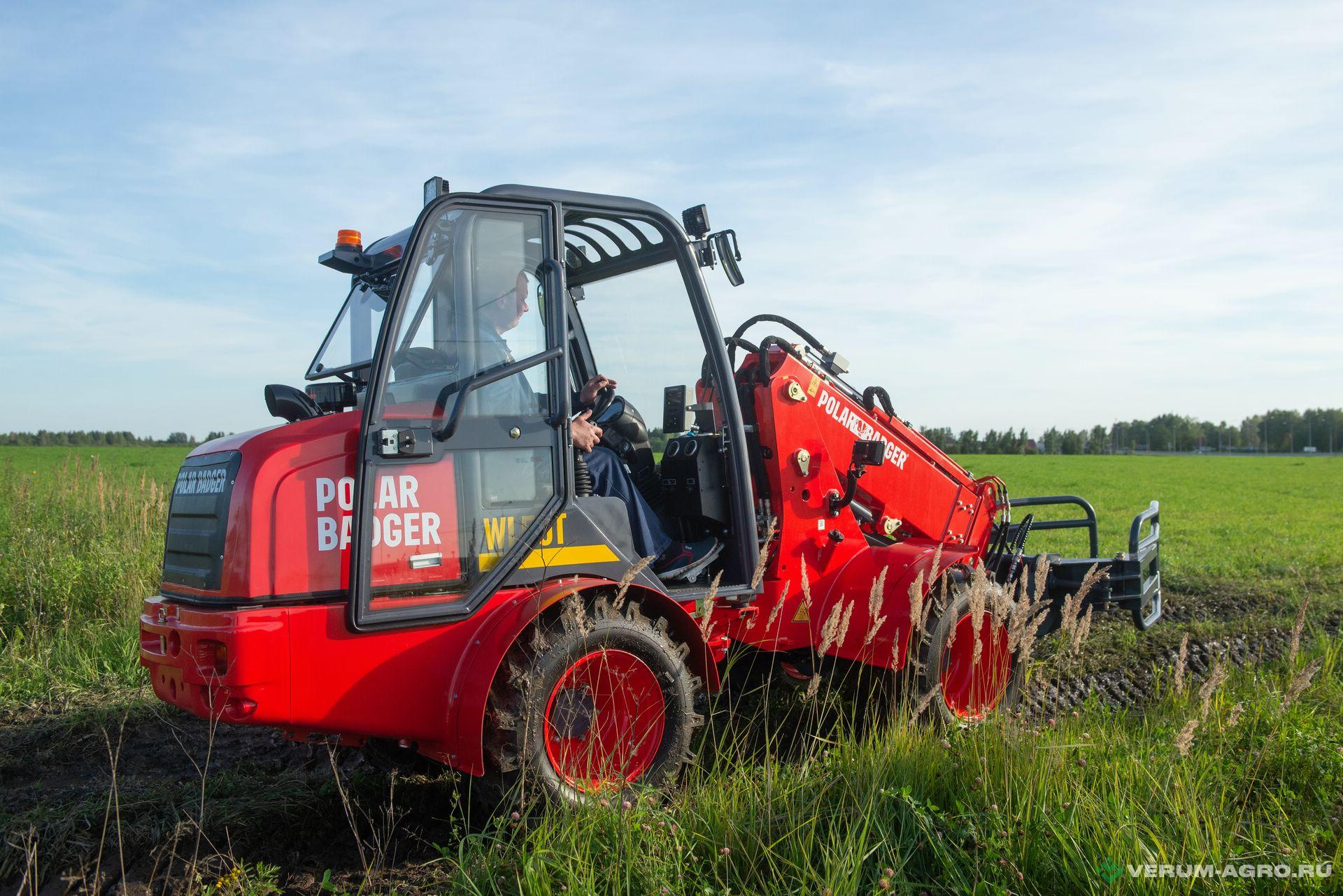 Телескопические погрузчики - POLAR BADGER WL 50T 