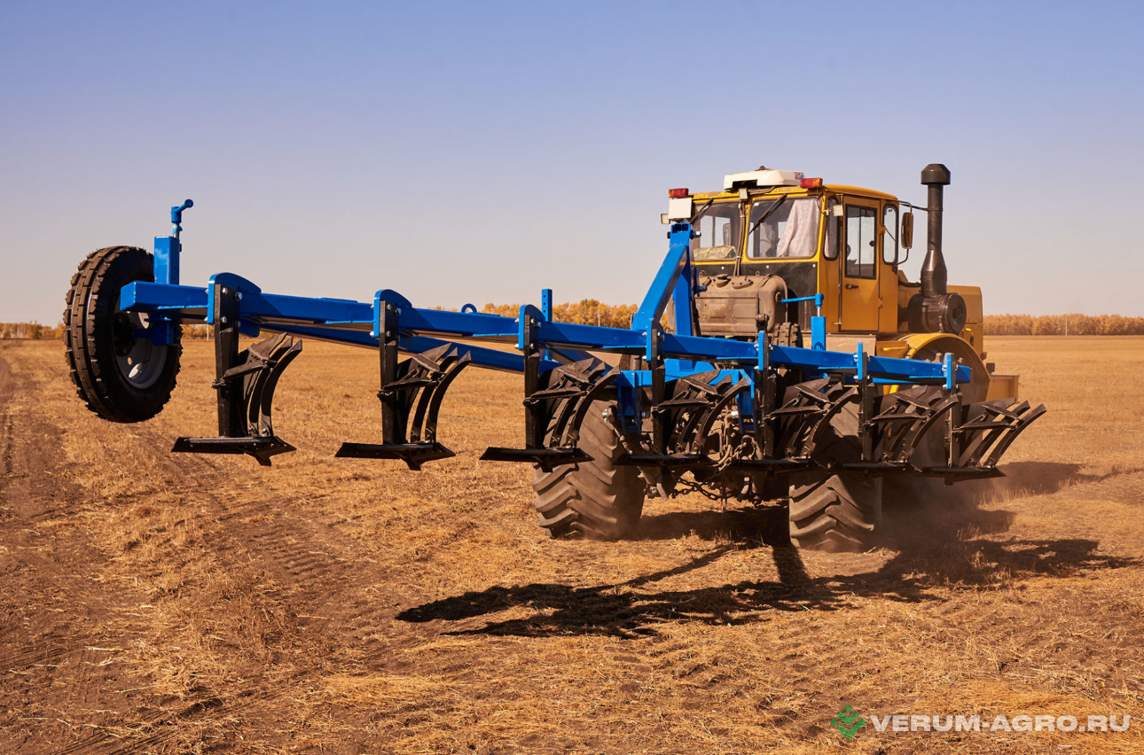 Плуги и глубокорыхлители - ДИБОР Плуг широкозахватный модернизированный ПШМ-8