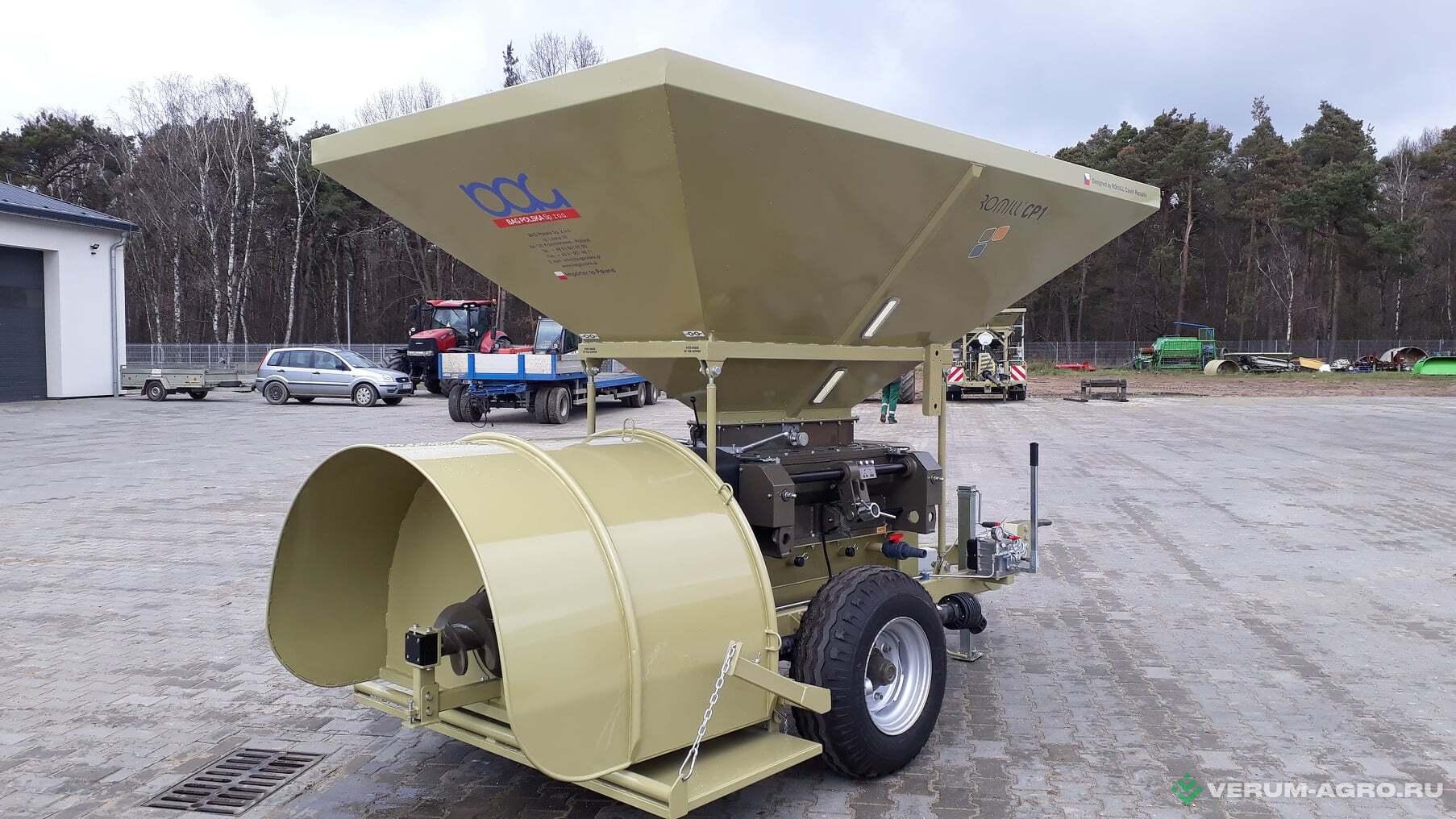 Плющелки зерна - ROMILL CP1 Little Стандартное оснащение