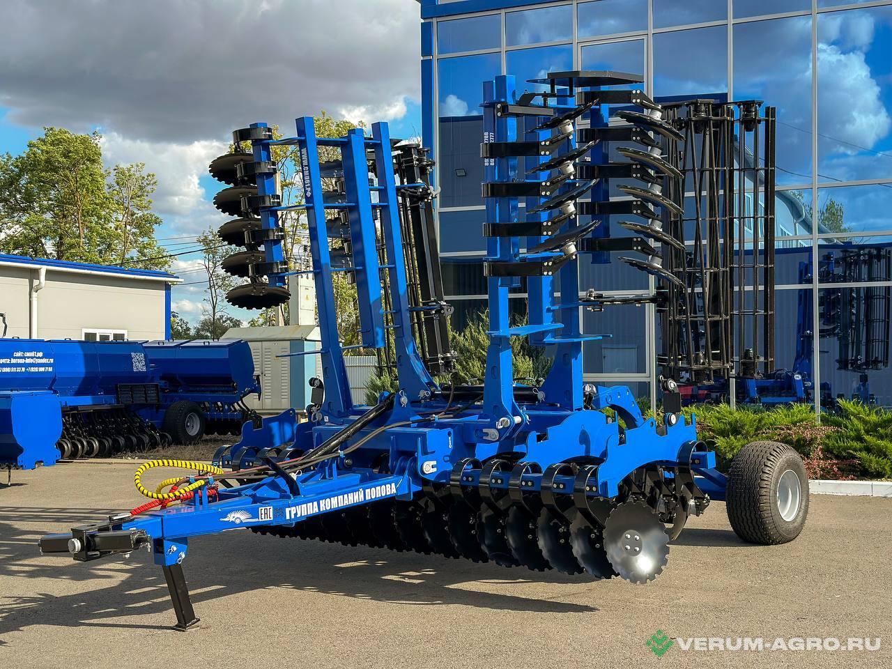 Прочее - ГК ПОПОВА Лущильник дисковый ЛДС 6.0 (складной)