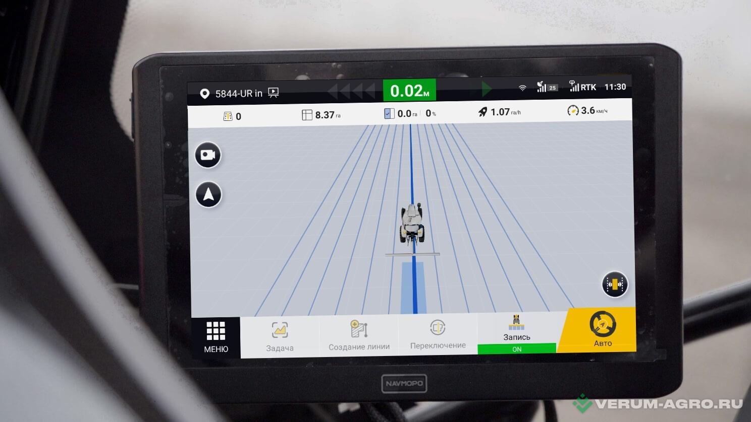 Дополнительное оборудование - NAVMOPO Электро автопилот AT2 StarNav GNSS  с ISOBUS 