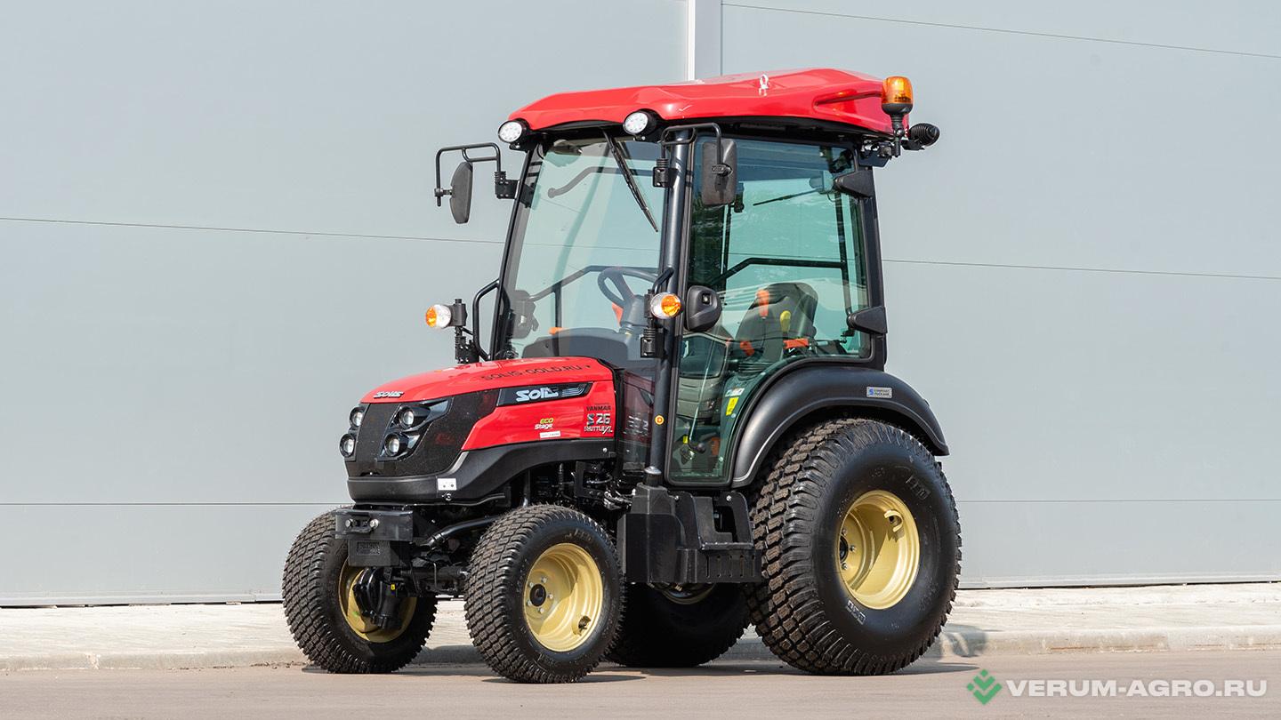 Колесные тракторы - SOLIS 26C Mit  4х4 (9+9) Turf 