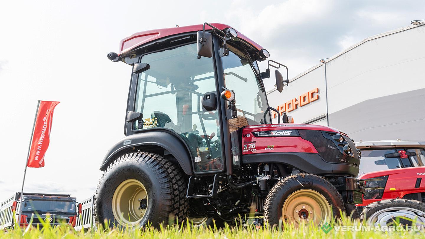Колесные тракторы - SOLIS 26C Mit  4х4 (9+9) Turf 