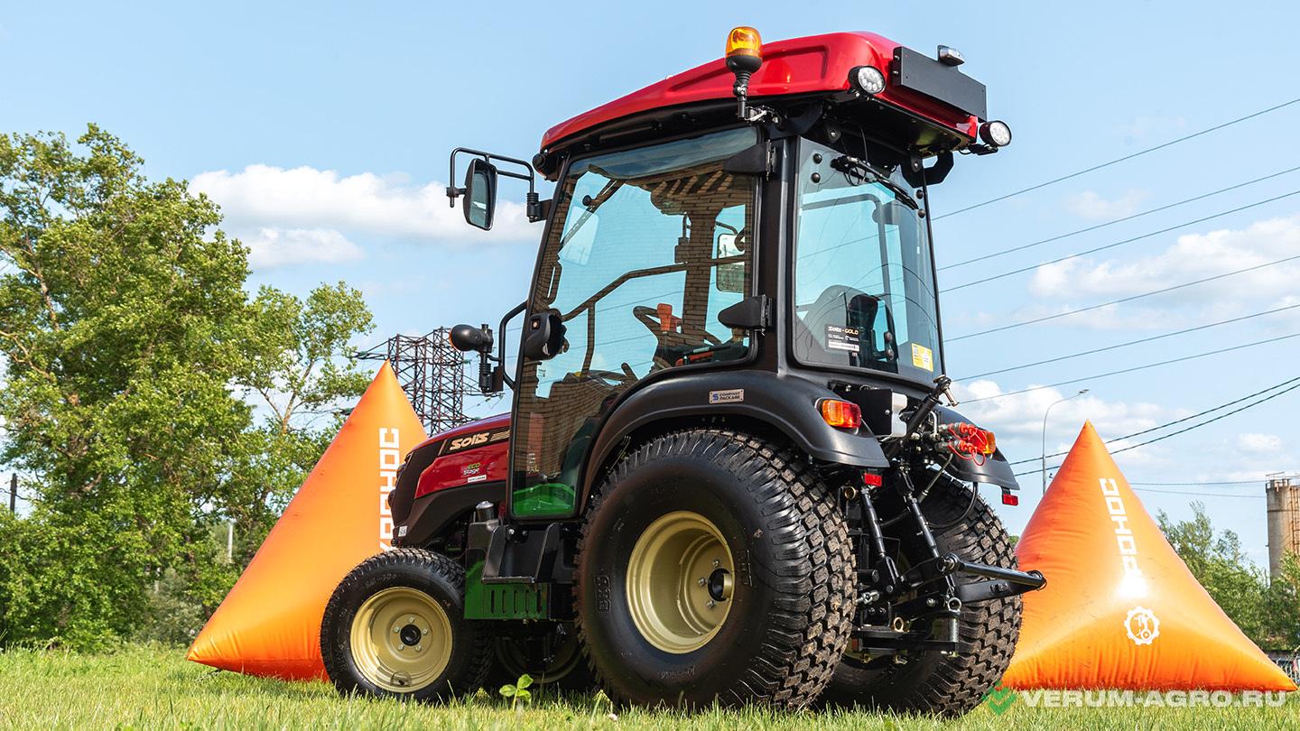 Колесные тракторы - SOLIS 26C Mit  4х4 (9+9) Turf 