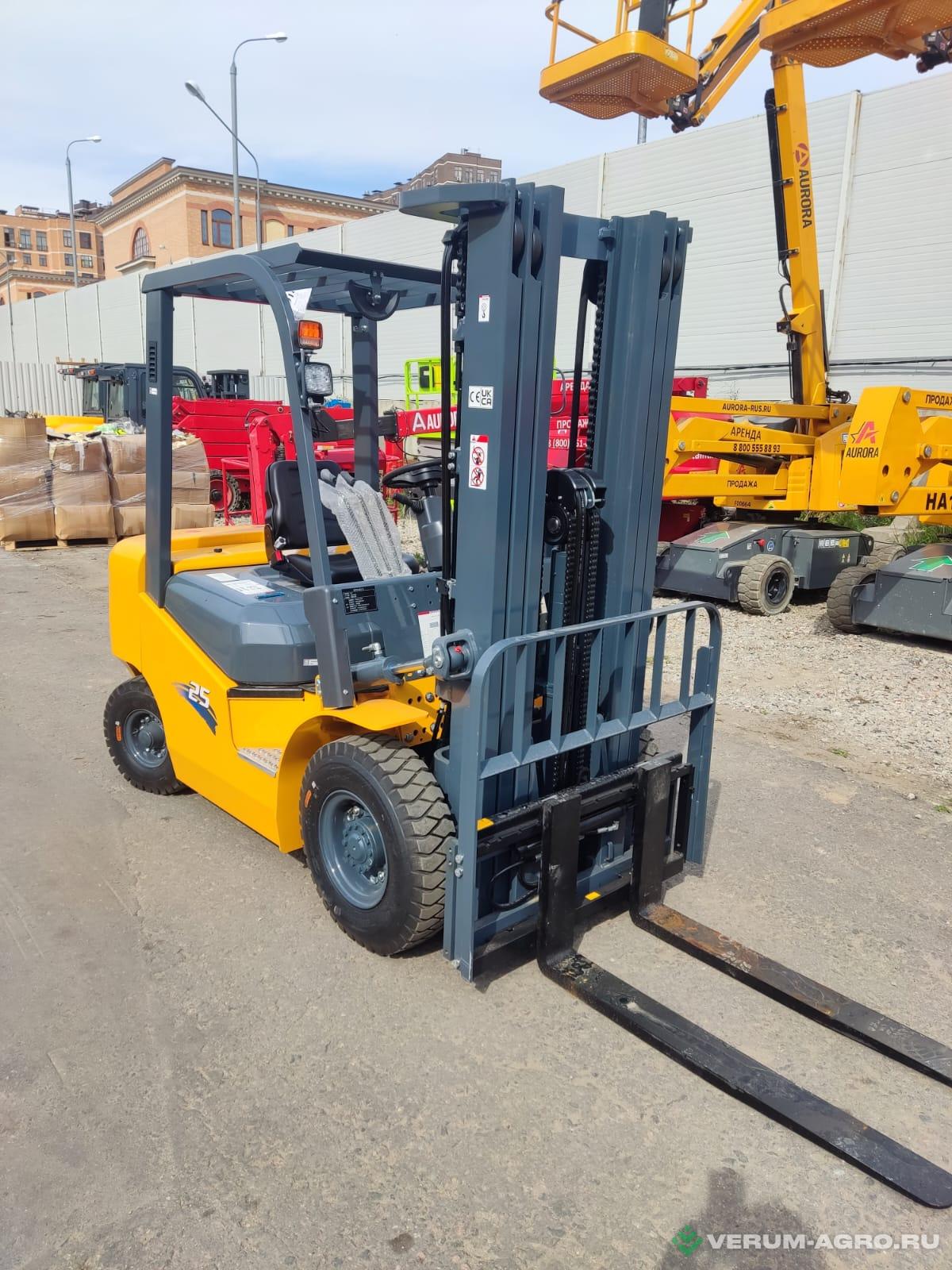 Прочее - HELI Автопогрузчик бензиновый Aurora Forklift CPQD25-RCK2 (Heli)