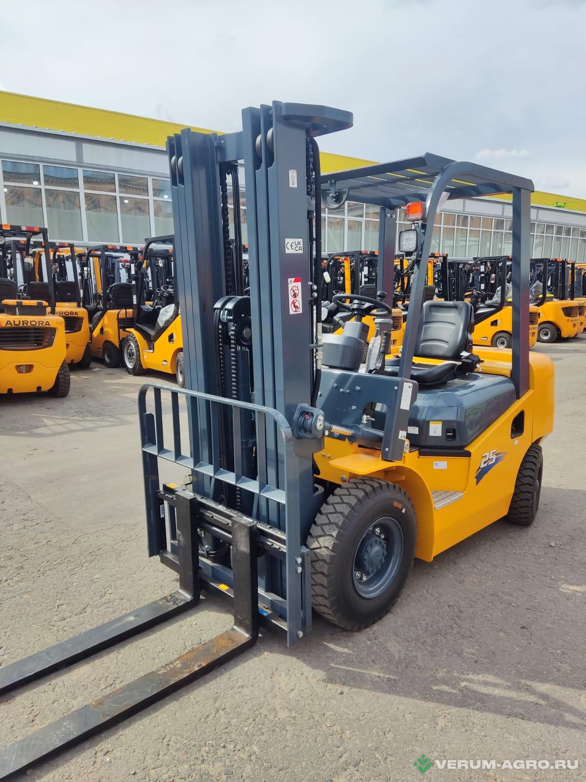 Прочее - HELI Автопогрузчик бензиновый Aurora Forklift CPQD25-RCK2 (Heli)