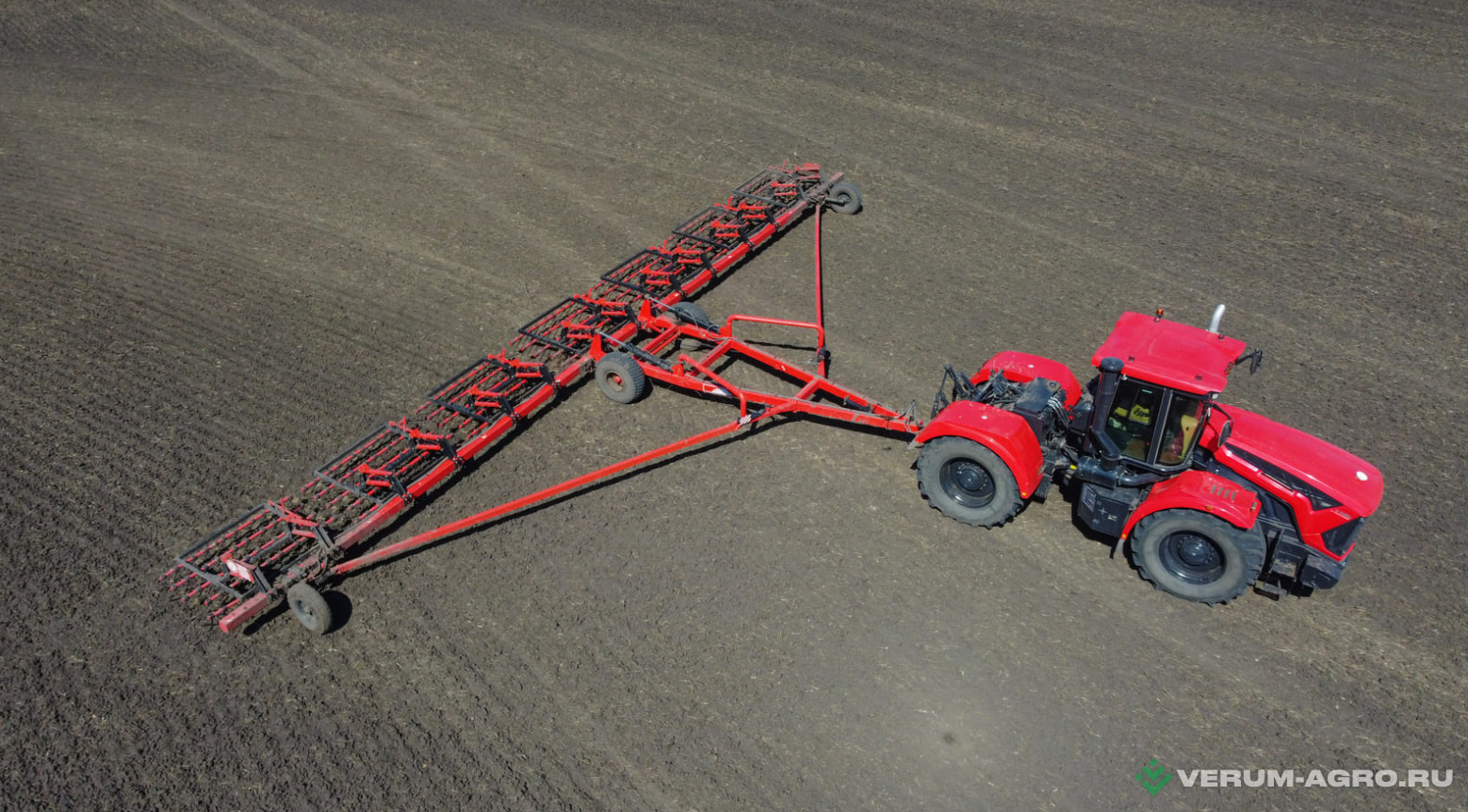 Бороны - ВИЛЛОК ФАРМ Борона тяжелая пружинная Соломмастер-12  (5 рядов, зуб 14 мм)