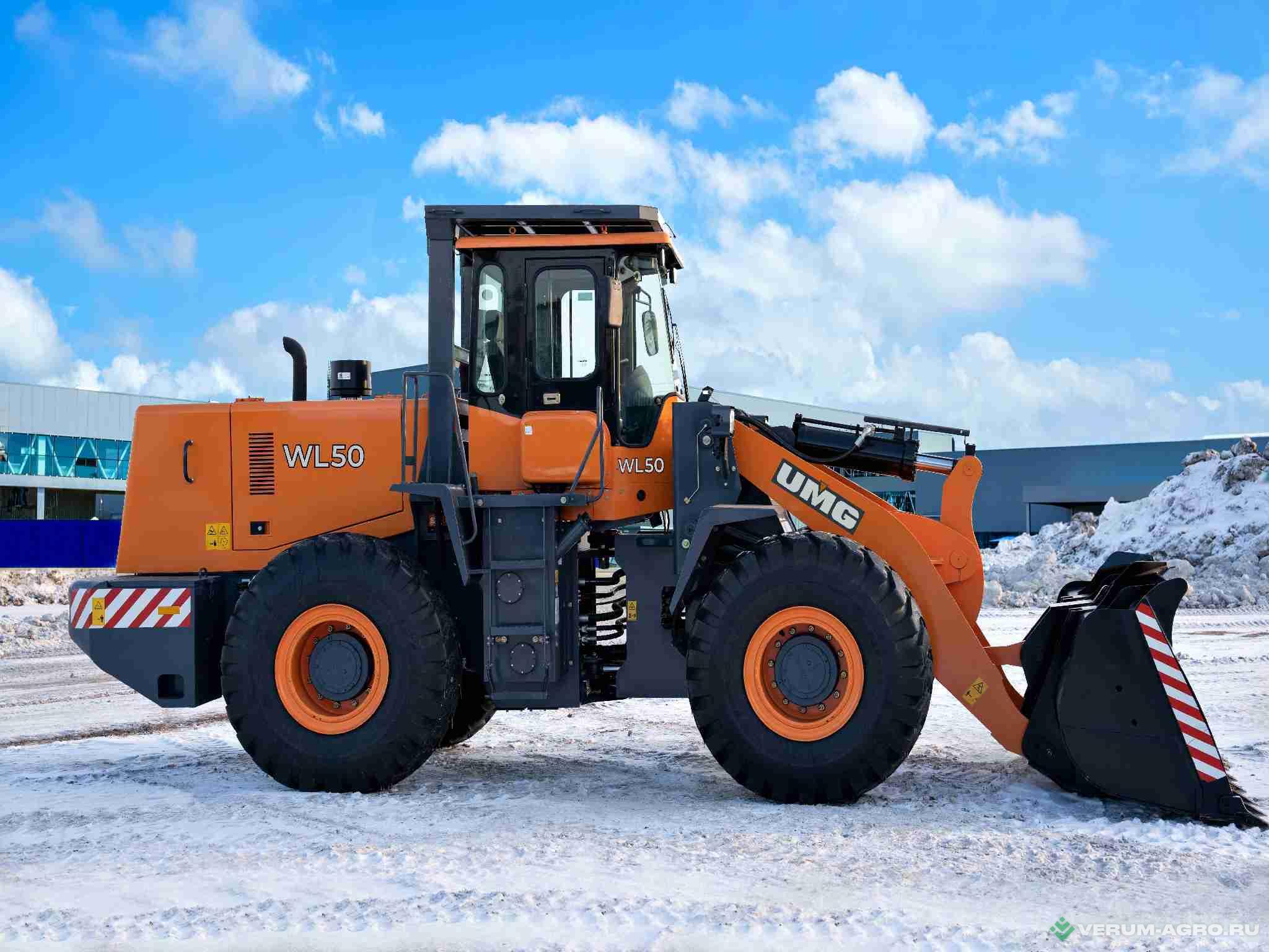 Фронтальные погрузчики - UMG Фронтальный погрузчик WL50 