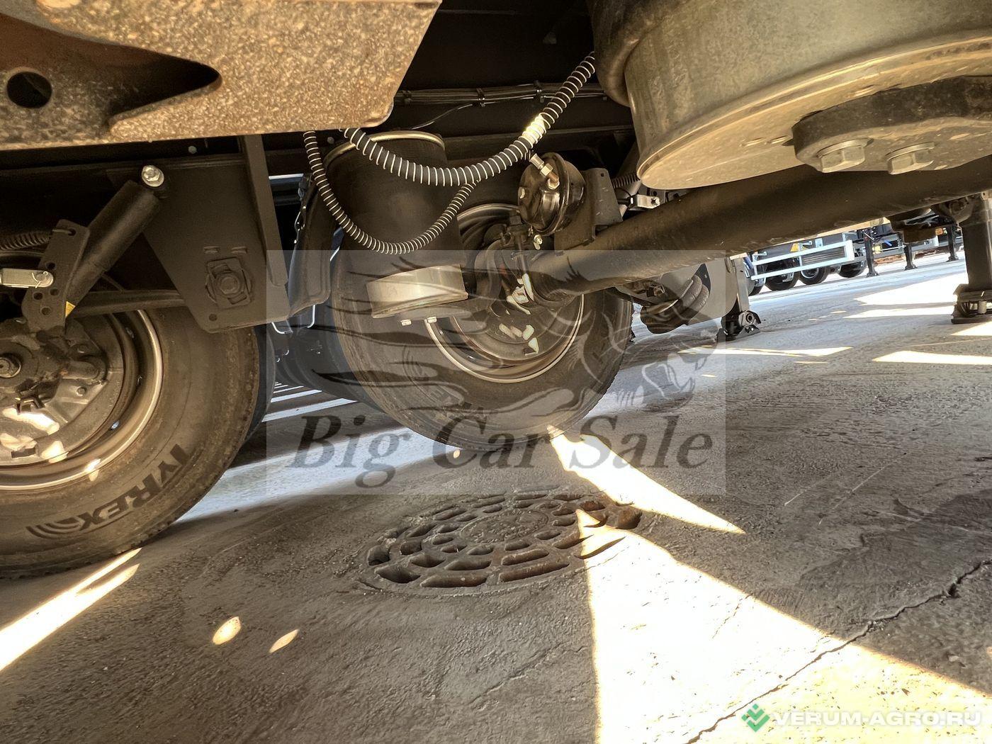 Полуприцепы - МАШИНО-ДЕТАЛЬ 8785H2 Бортовой полуприцеп для перевозки зерна