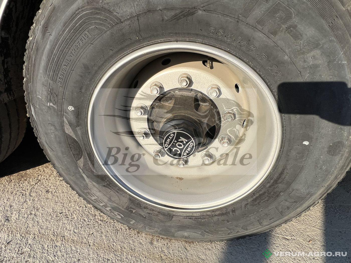 Полуприцепы - МАШИНО-ДЕТАЛЬ 8785H2 Бортовой полуприцеп для перевозки зерна