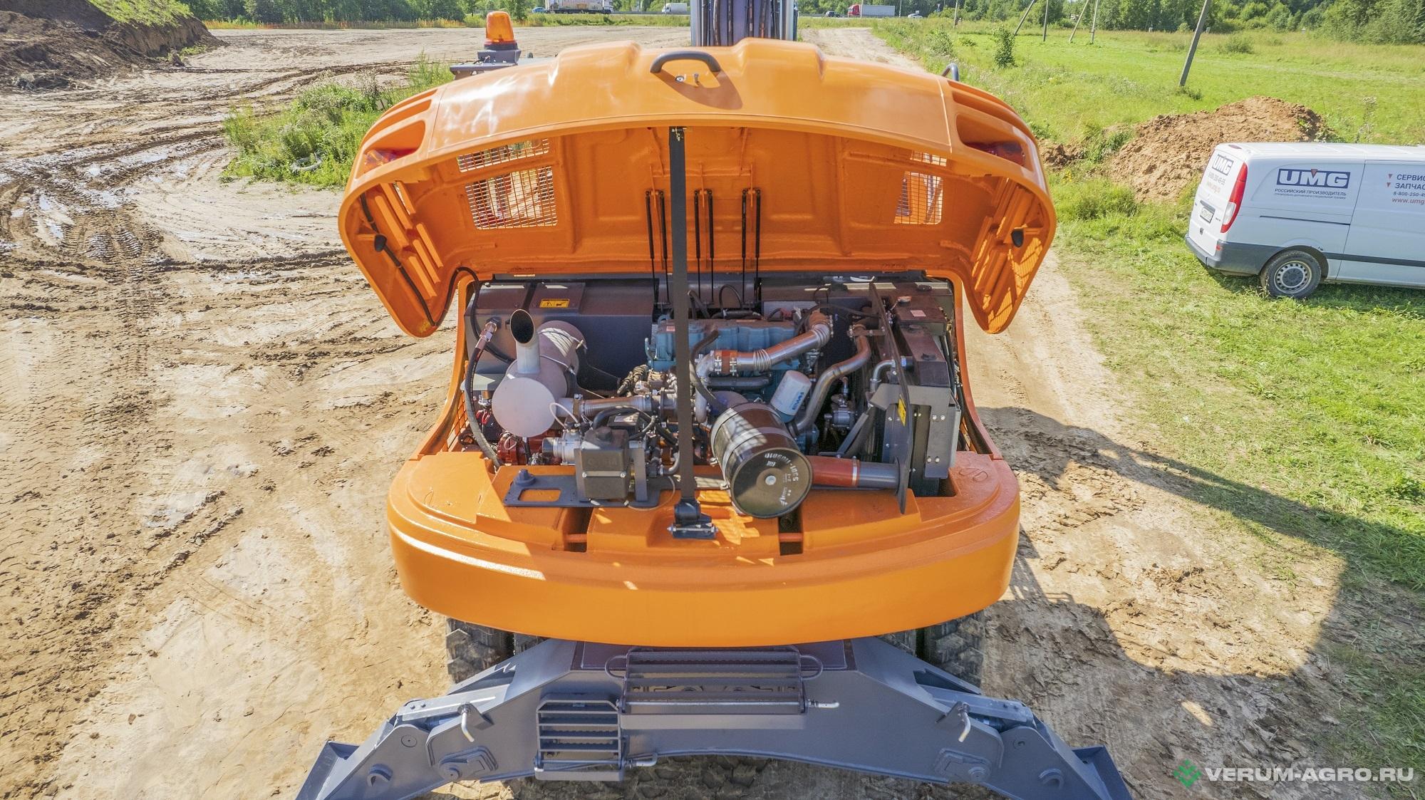 Экскаваторы - UMG Экскаватор одноковшовый колесный E170W