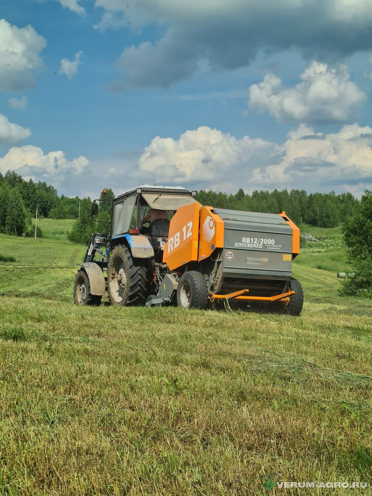 Пресс-подборщики - НАВИГАТОР Пресс-подборщик RB 12/2000 
