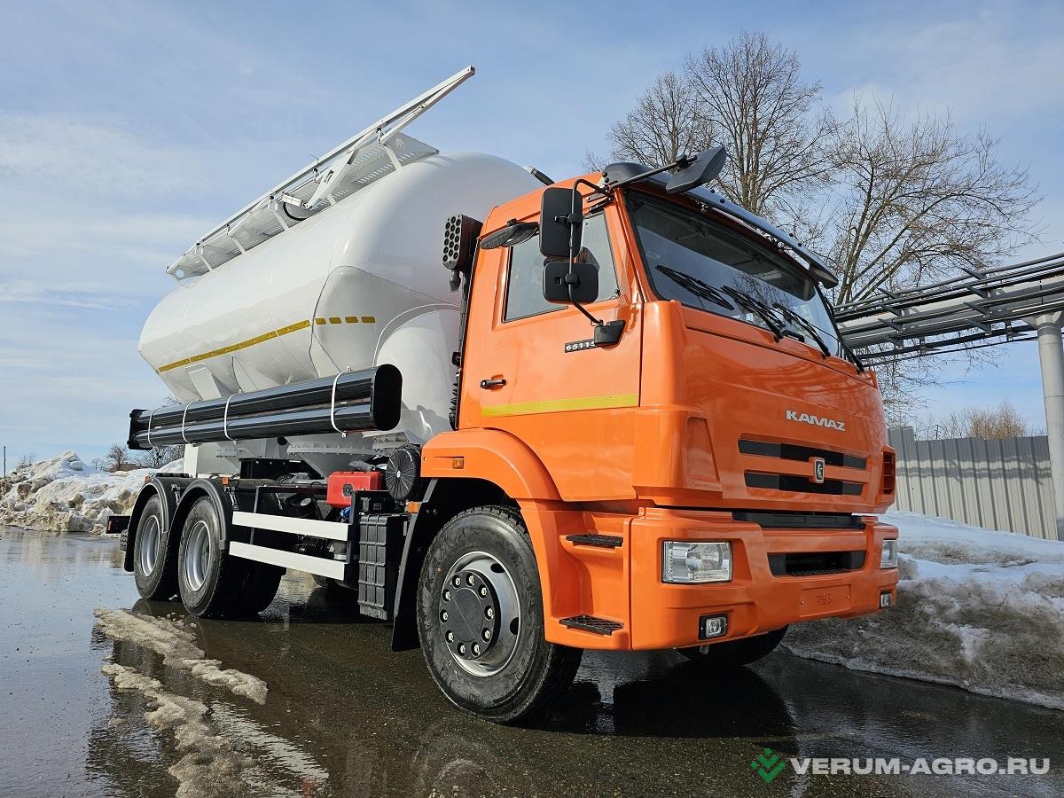 Специальные автомобили - КАМАЗ ЗСК-20 Кормовоз 